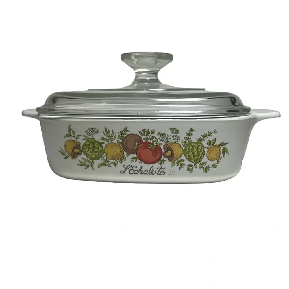 Corning Ware Spice of Life L’Echalote quart